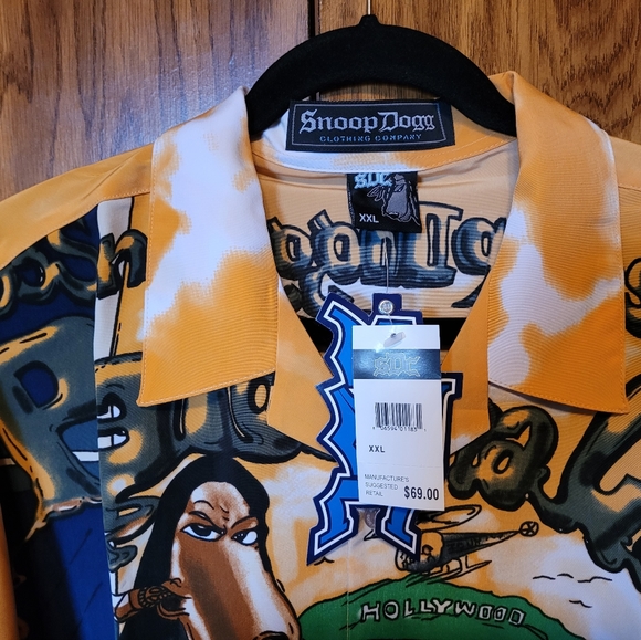 SNOOP DOGG DOG VINTAGE BUTTON DOWN SHIRT - Picture 4 of 16